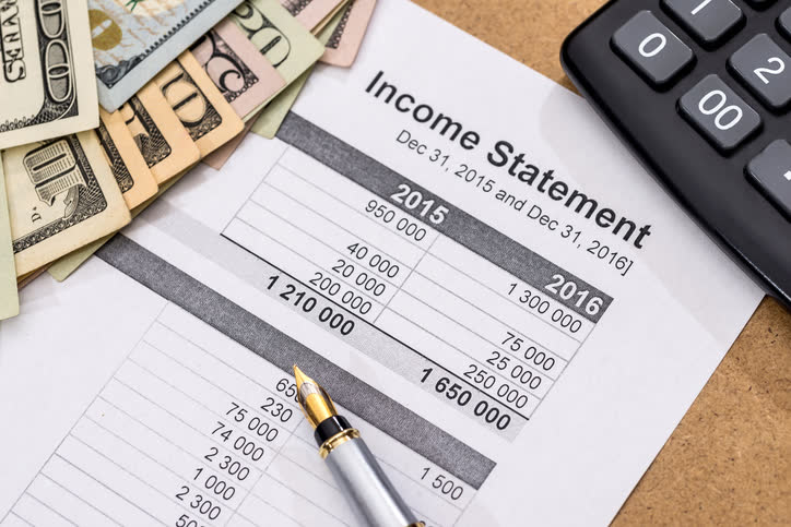 Income Statement Example