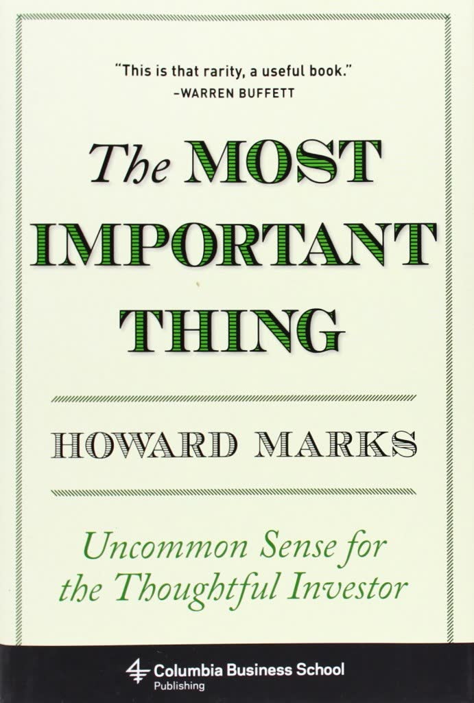 92 quotes from the most important thing by howard marks arbor asset